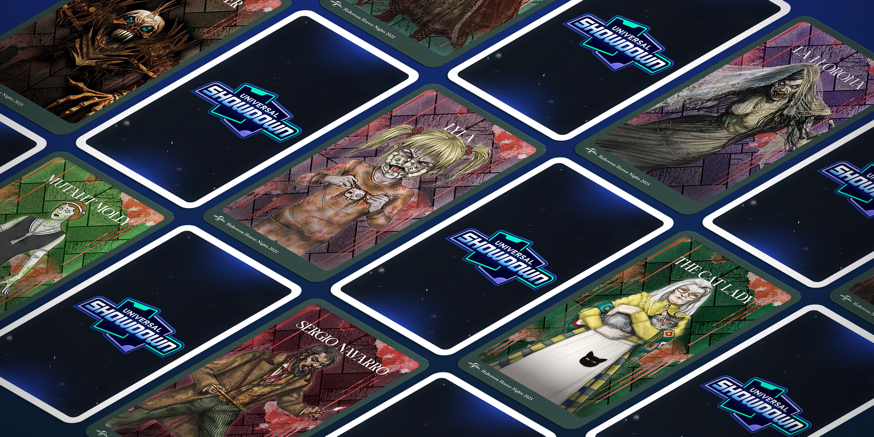 Universal Showdown Trading Cards